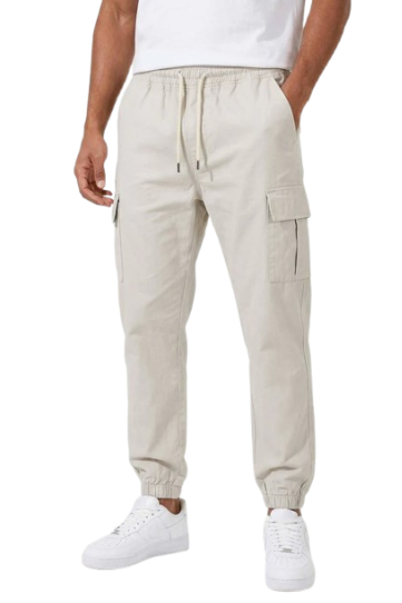 Cargora Men's Basic Cotton Cargo Pants