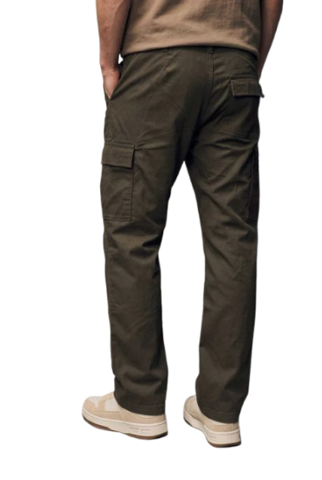 Cargora Men's Straight Fit Cotton Cargo Pants