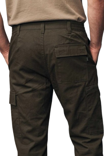 Cargora Men's Straight Fit Cotton Cargo Pants