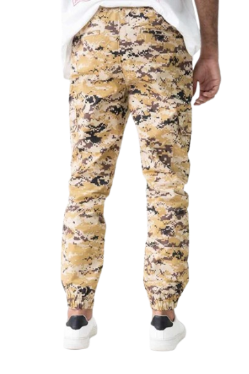 Cargora Men's Camouflage Cotton Cargo Pants